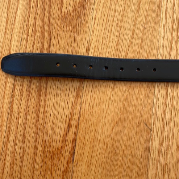 Reversible kids Dockers black and brown leather belt size M 26-28 - Picture 6 of 6